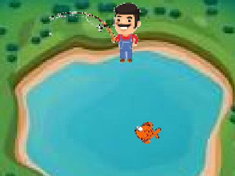 Pixel Fishing SIM.
