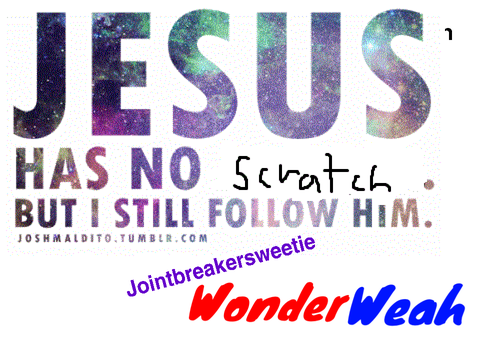 Sign your username or name if you accept Christ remix