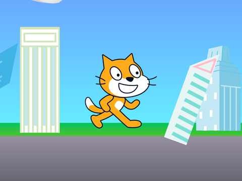 Scratch Cat Terrorizes the City