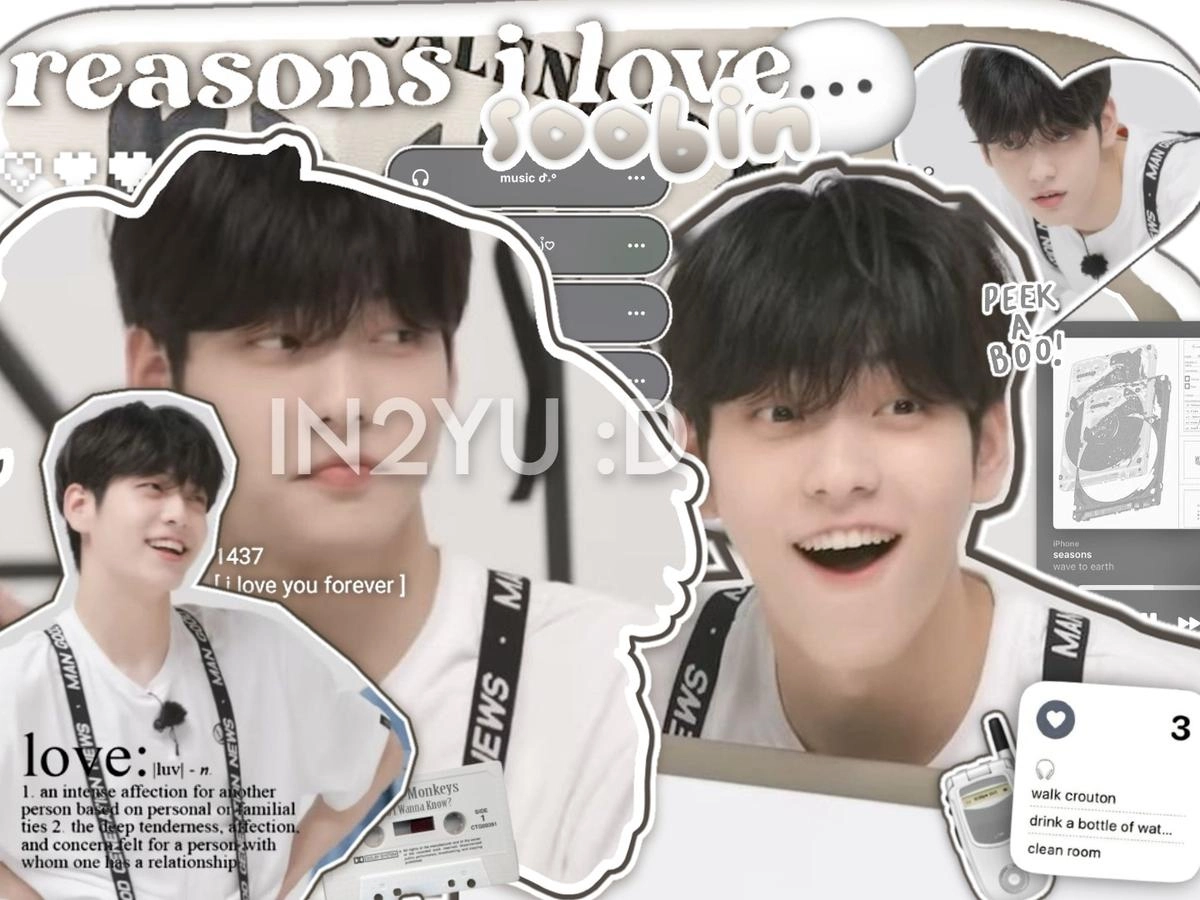 ▷ ıllı reasons i lo̲v̲e̲ soobin . . .♡