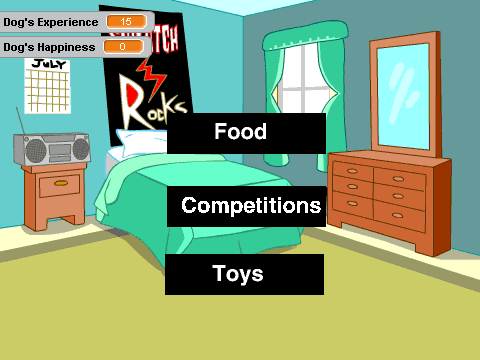 Virtual pet game