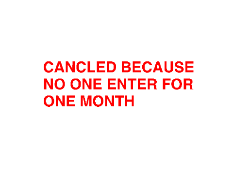 CANCELED
