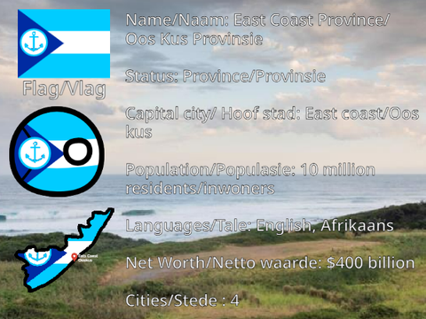 Info about the Eastern Coast Province in South Matthews
