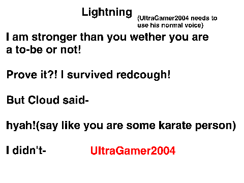 new lines for Lightning's story part 2 remix
