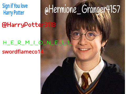 Sign If You Love Harry Potter remix-2 remix remix-2