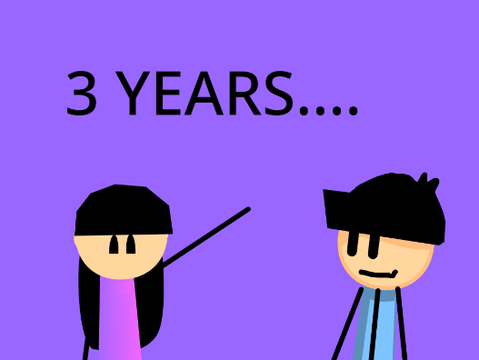 3 years..