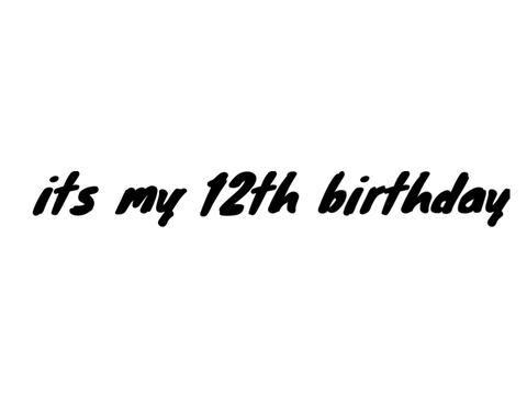 birthdayyyy
