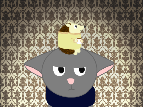 Shercat and Johnhog