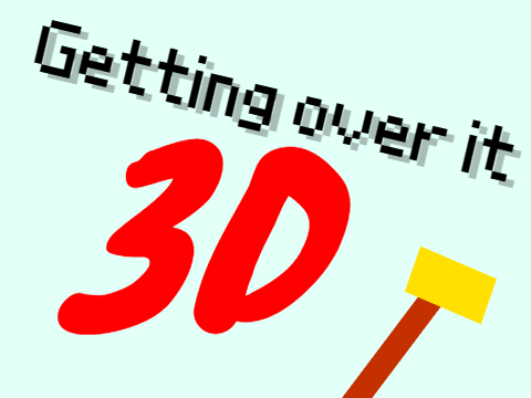 Getting over it 3D                #trending #GetOverIt #games 