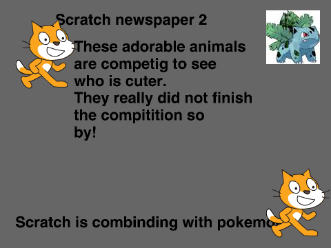 Scratch newspaper 2!