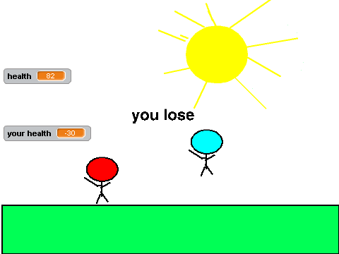 Red vs Blue Stickman!