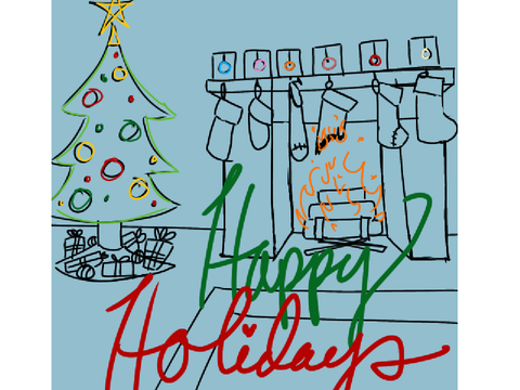 Happy Holidays from the cast of Exile!