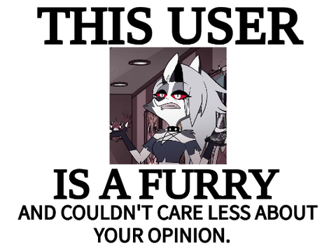 ⯌ This User Is a Furry ⯌ remix remix