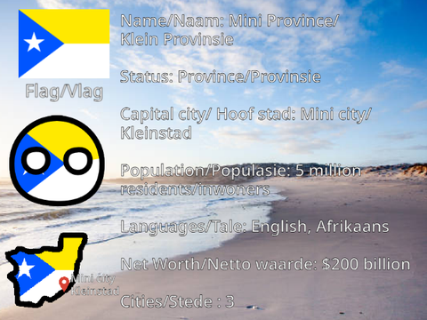 Info about the Mini Province in South Matthews