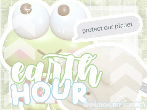 ౨ㅤׂ ⭒ ࣪  earth hour bce  ︵  . ! 