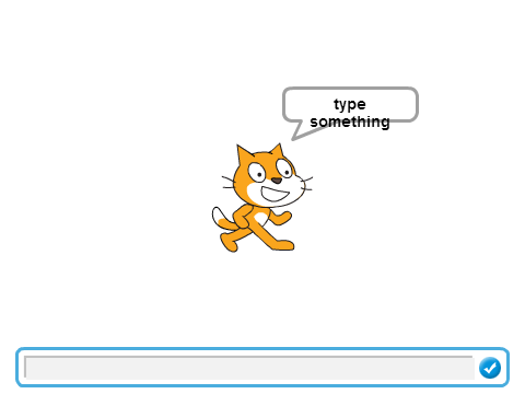 typing one letter by one