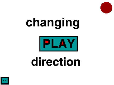 changing direction