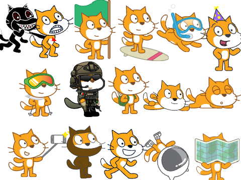 les chats de scratch