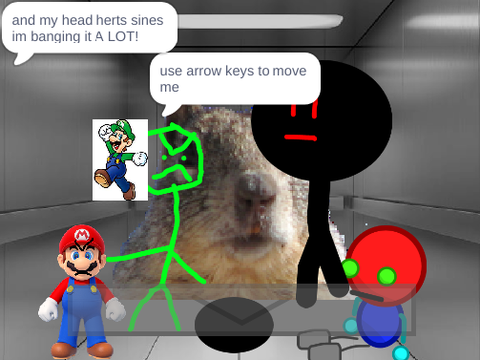 add yourself in elevator very