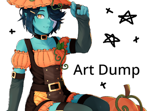 Art Dump (August - November 2023)