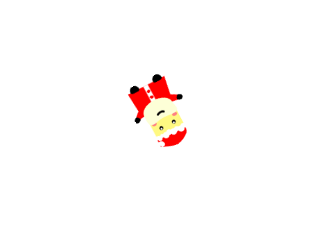 Santa spining