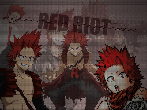 RED RIOT || eijirou kirishima || aesthetic 
