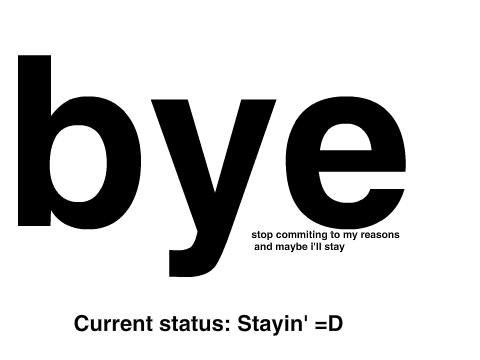 bye