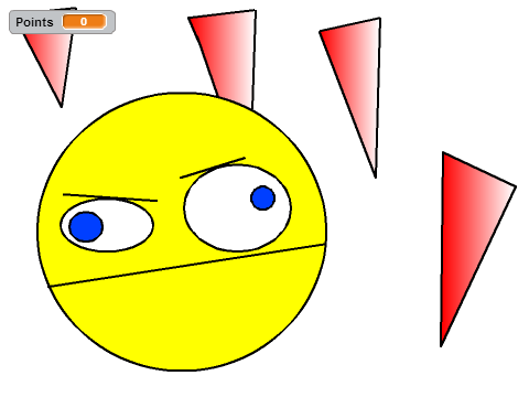 Yellow ball VS Spikes