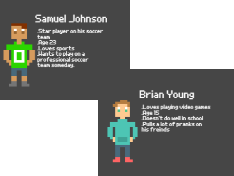CYOA Characters