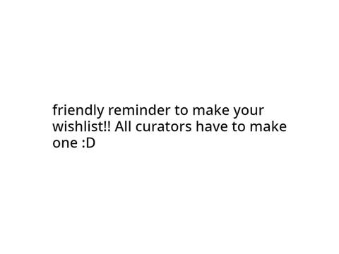 Make your wishlist!! - GWDFI secret santa