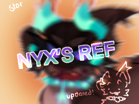 nyx // refrence sheet // UPDATED !!