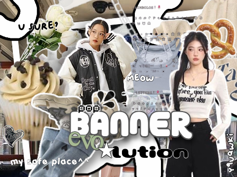 ㅅ bɑnner ⸦⸧ ev◌lution↘ ₊ ˚ 