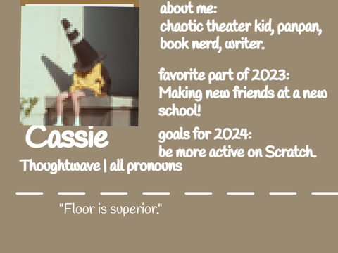 My signup for the 2023 Gaehive yearbook.