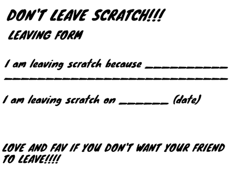 Leaving Form