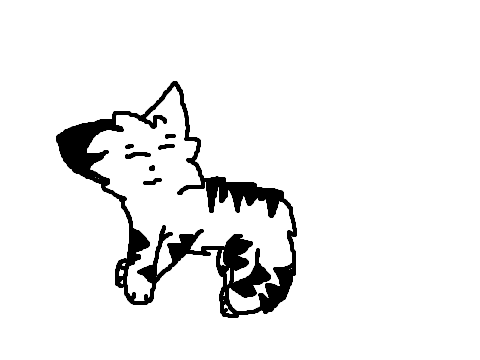 my new oc and drawing style 