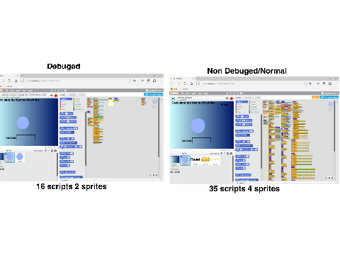 Utimalte Calculator vs Debuged Versoin