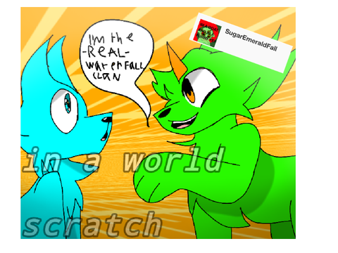 Cover Contest In A World Of Scratch entry 