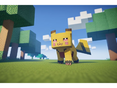 AI made these Minecraft Pokemon