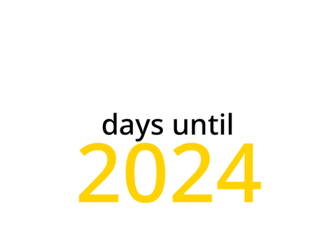 Days until 2024