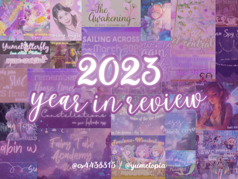 2023 year in review + thank you for 240!