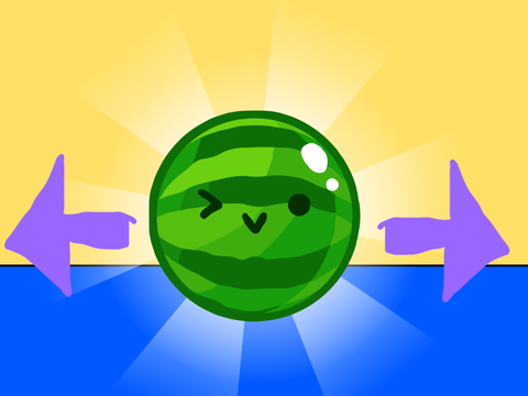 スイカクリックゲームver1.0　Watermelon click game ver1.0
