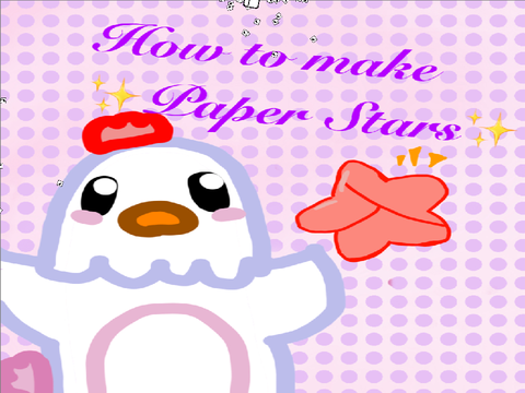 ✨Paper Star Tutorial!⭐️