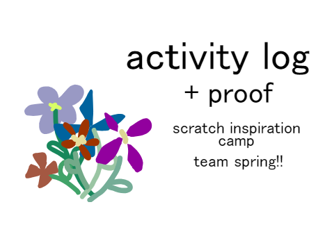 ♫ activity proof + log | sic