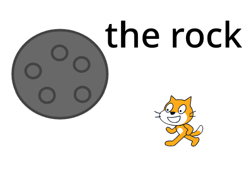 cat vs rock