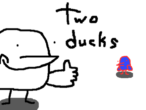 two ducks