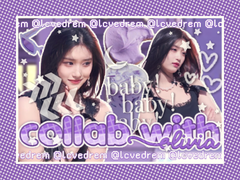 ꒷♡̷̷ collab with olivia ୨୧