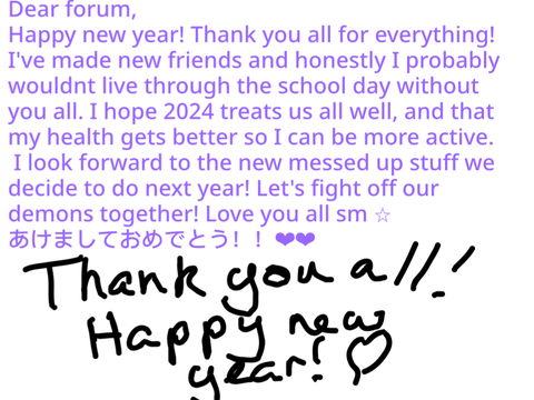 Happy New Years!!!!! ❤︎