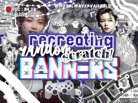 ◑↷  | recreating B4NN3R$ !