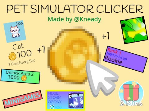 Pet Simulator Clicker! #trending #all #gaming