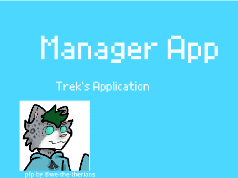 Manager App :]